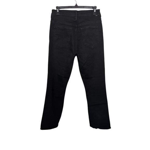 Mother The Insider Crop Step Fray in Not Guilty Black Size 29 - Picture 6 of 12